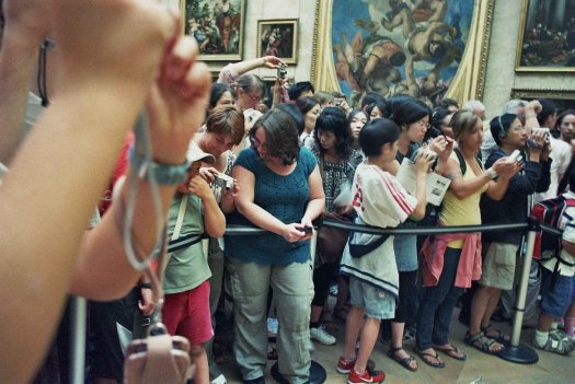 Turismo masivo pinacoteca